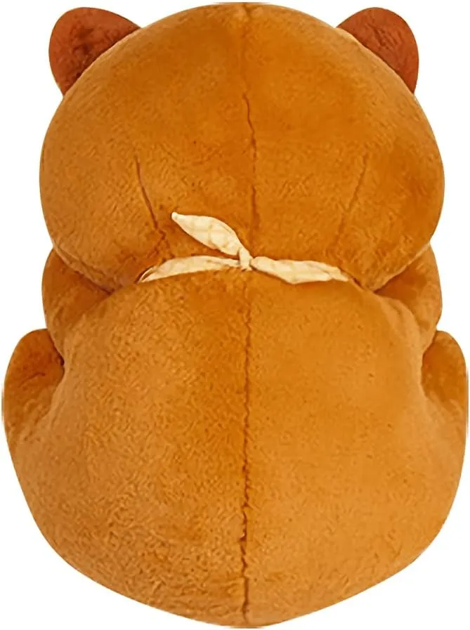 11.8'' Kawaii Red Panda Stuffed Animal Plush Pillow Toy with Detachable Scarf Ailurus Fulgens Plushie Doll Toys Home Decor