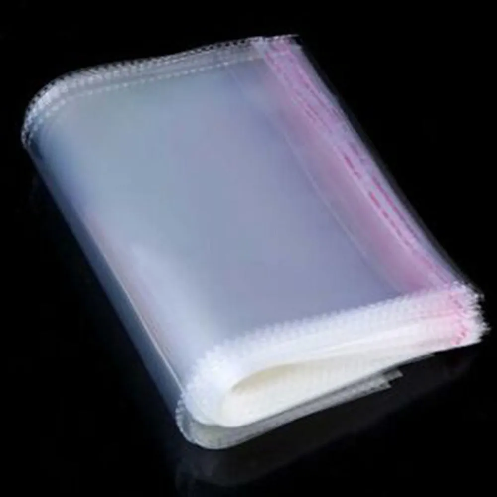 18X24 Inches: Transparent Plastic Packing Bags Adhesive Plastic Poly Bag Extra Large Size