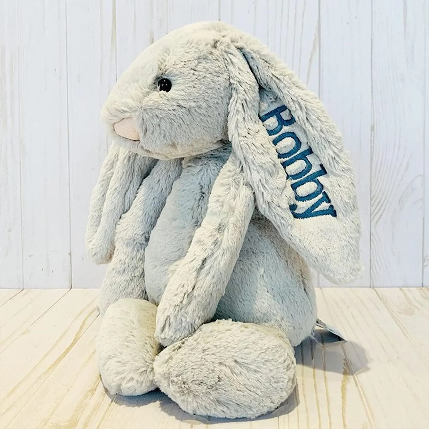 2025 Personalized Embroidered Plush Bunny, Personalized Easter Bunny, Children's First Easter Gift, Meaningful Plush Toy