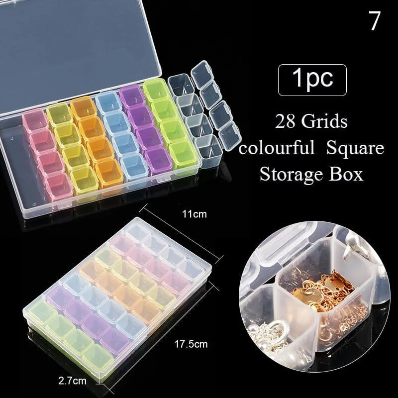 28 Grids Storage Box for Nail Decoration