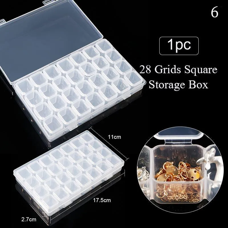 28 Grids Storage Box for Nail Decoration