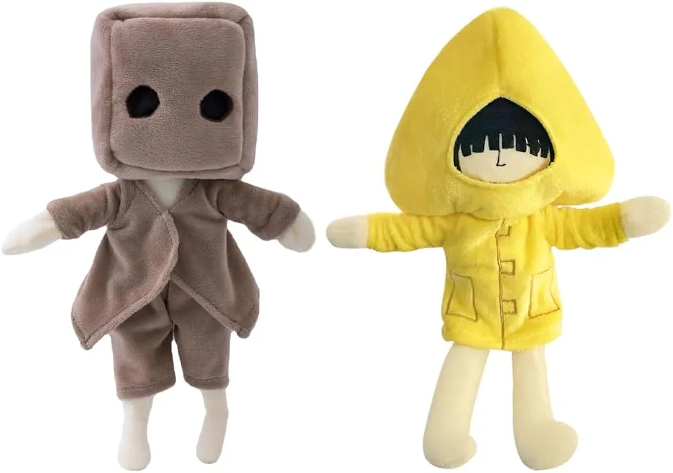 2Pcs Plush Toys Anime Plush Figures, Soft Stuffed Game Dolls for Kids and Fans Birthday