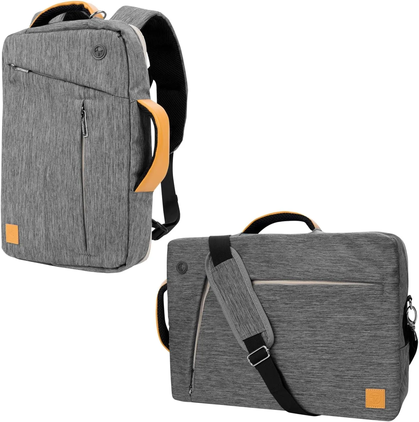 3-in-1 10 12-inch Tablet Laptop Bag for iPad 10.2" 9.7", Air 10.9" 10.5", Pro 11" 12.9" (Grey)