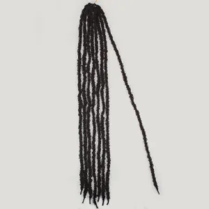 36 Inch Distressed Butterfly Locs Crochet Hair, 8 Packs Pre Looped Thick Distressed Locs Crochet Hair Long Auburn Butterfly Jumbo Loc Light Weight Soft Faux Locs(36Inch - 8Pack, #4