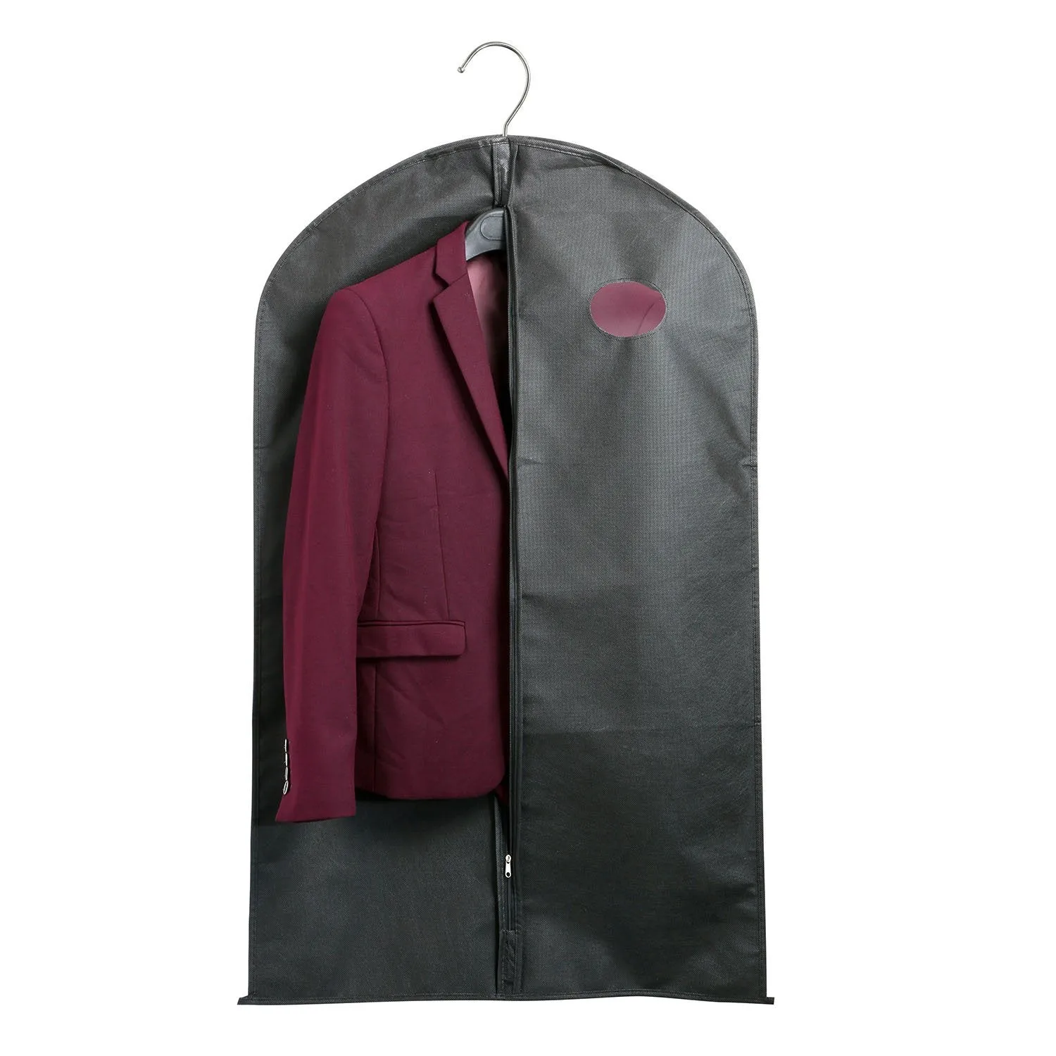 5-Piece: 39" Garment Bags Hanging Suit Bags Covers