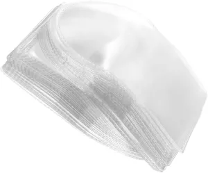 50pcs Coin Holder Sleeves PVC Bags for Coins Collectibles Storage Organizer Wrappers Secure Fit