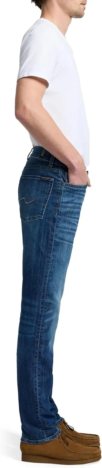 7 For All Mankind Men's Airweft Slimmy Slim Fit Jeans