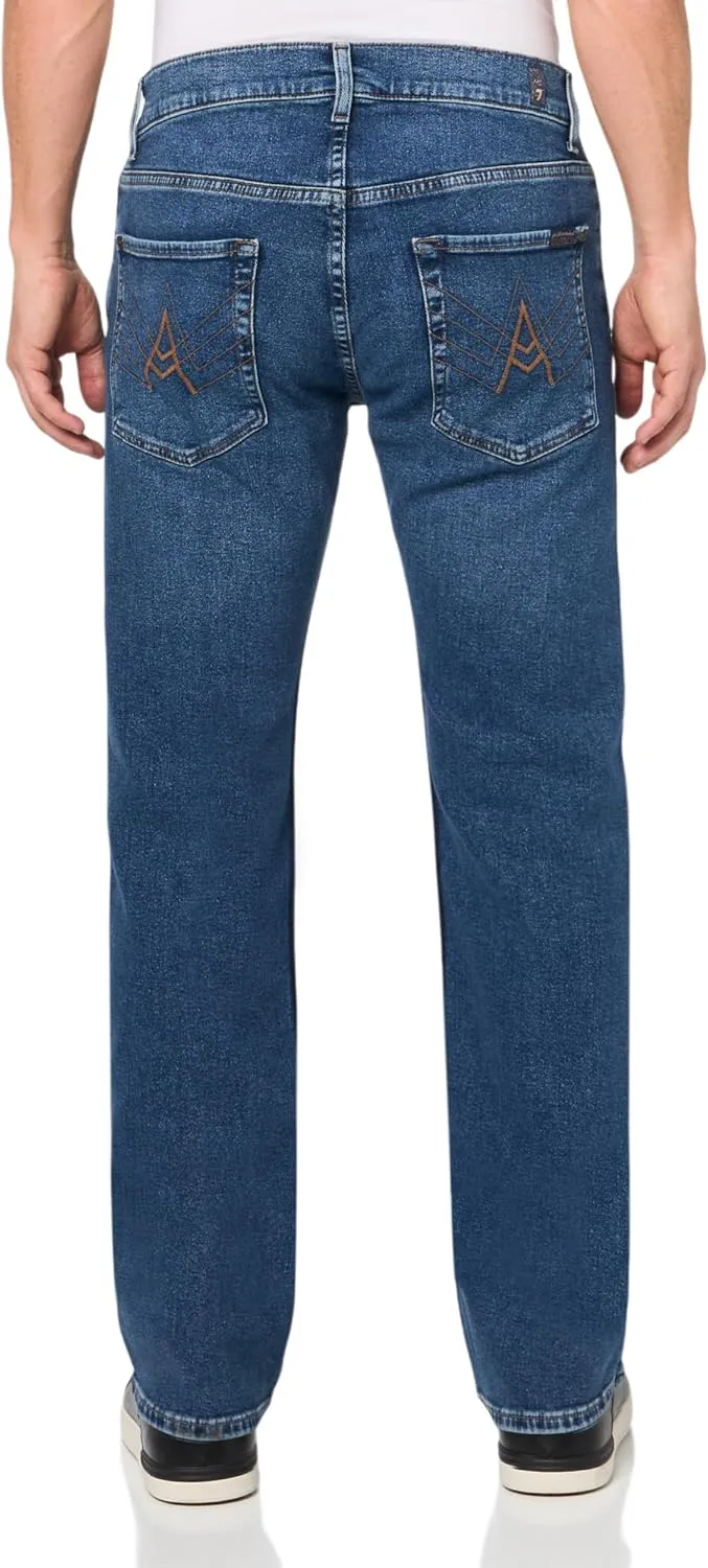 7 For All Mankind Men's Brett with A Pocket Bootcut Jeans