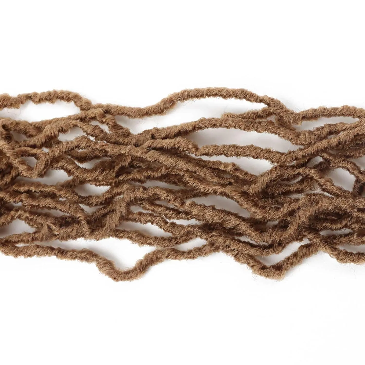 7 Packs Faux Locs Crochet Hair 30 Inch Soft Locs for Distressed Locs Butterfly Locs Crochet Hair for Women (30 Inch(Pack of 7) 27#)