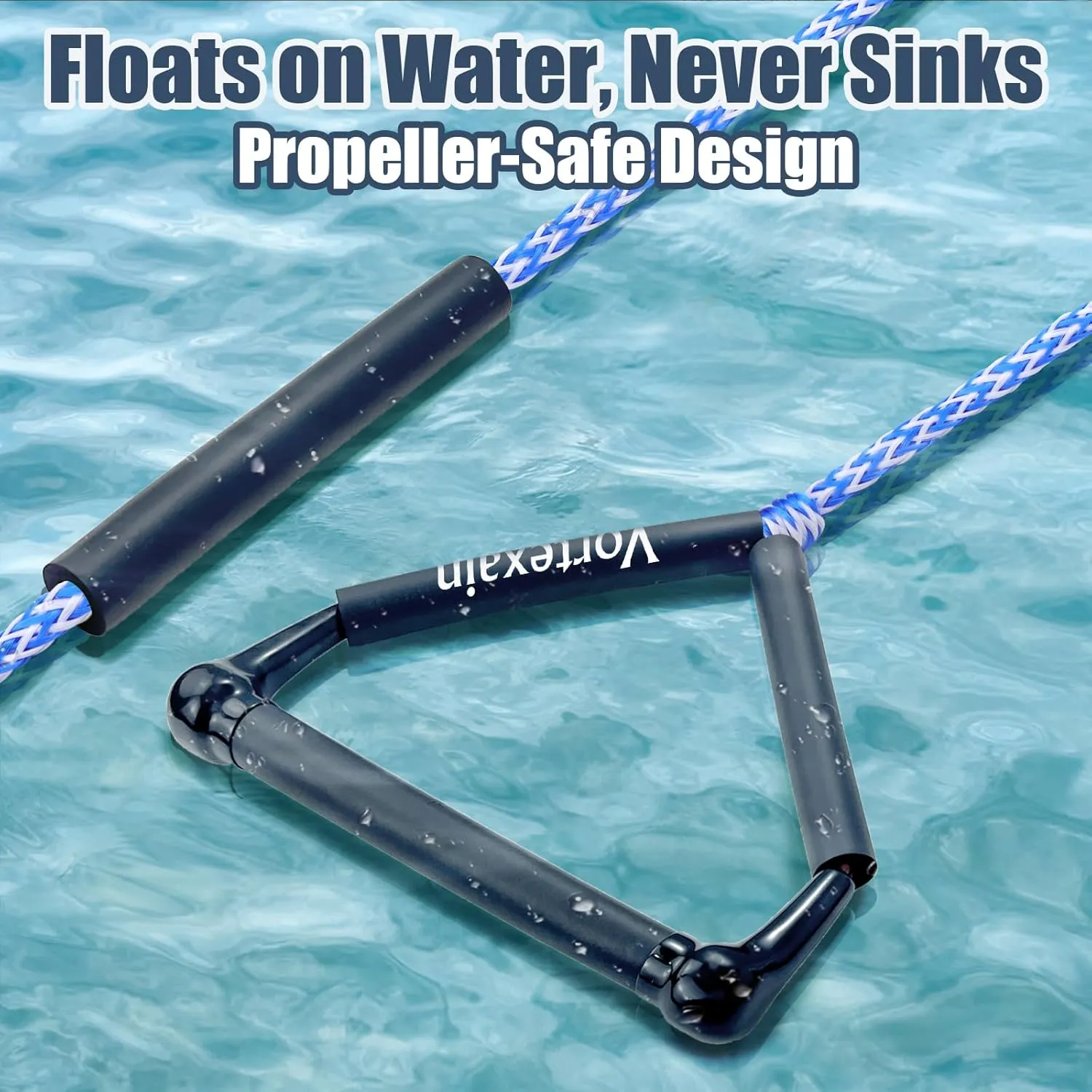 75ft Wakeboard Rope with Handle for Wakeboarding Waterskiing and Wakesurfing