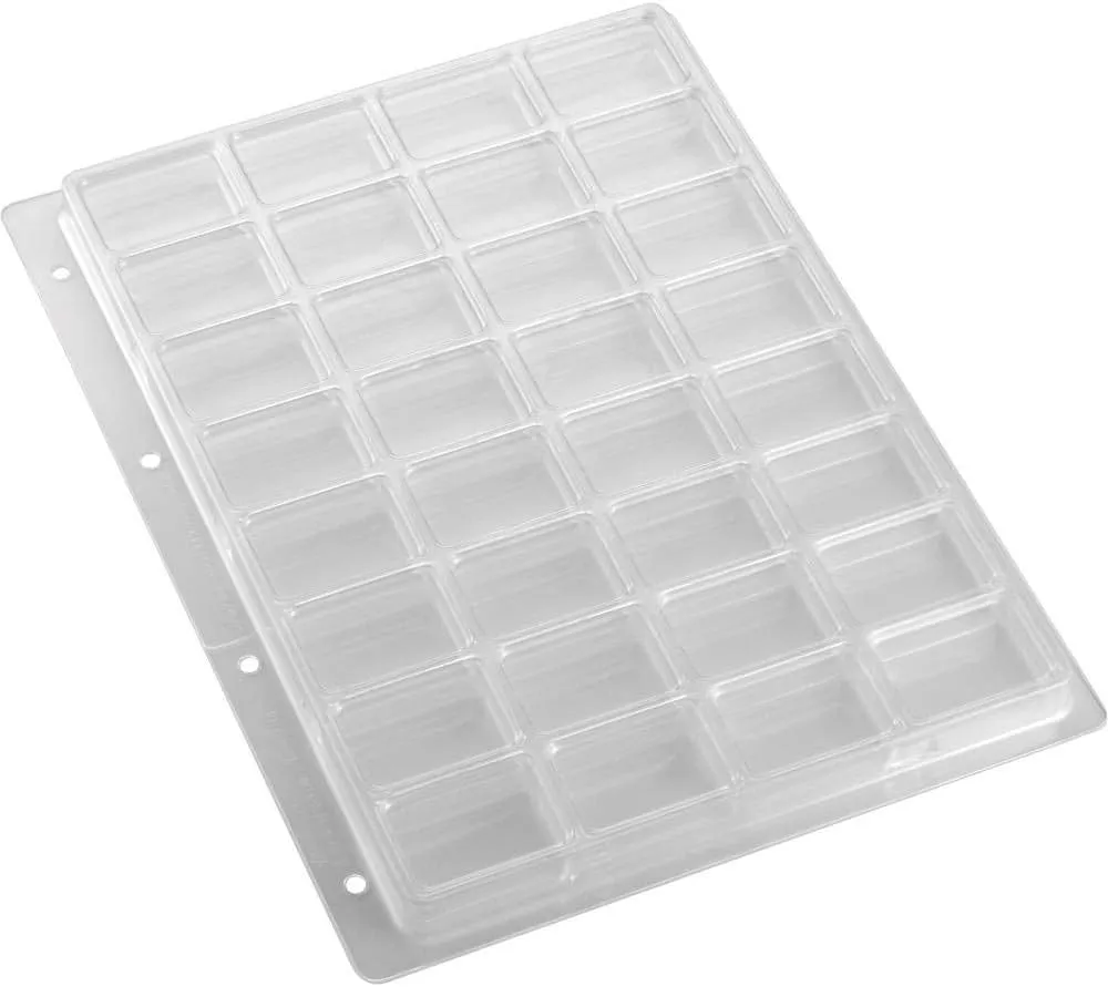 902100 Folder Insert (L x W x H) 305 x 231 x 16.8 mm Number of Compartments 32 Fixed Divisions 1S, Transparent