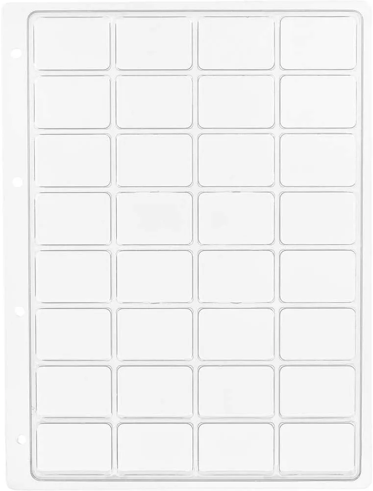902100 Folder Insert (L x W x H) 305 x 231 x 16.8 mm Number of Compartments 32 Fixed Divisions 1S, Transparent