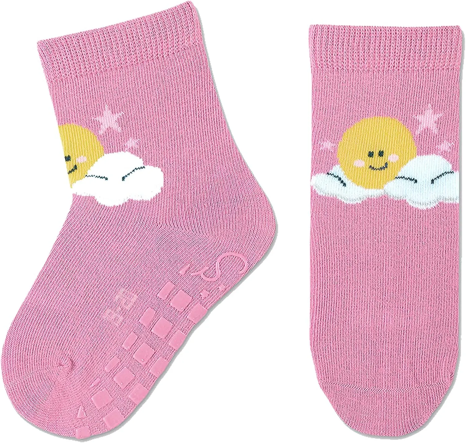 Abs Socks Double Pack Sun   Rainbow Baby Girls ABS Socks