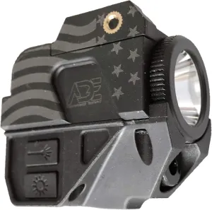 Ade Advanced Optics LS007G-3 Non-Handheld Class IIIA Green Laser Flashlight Sight for Pistol Handgun