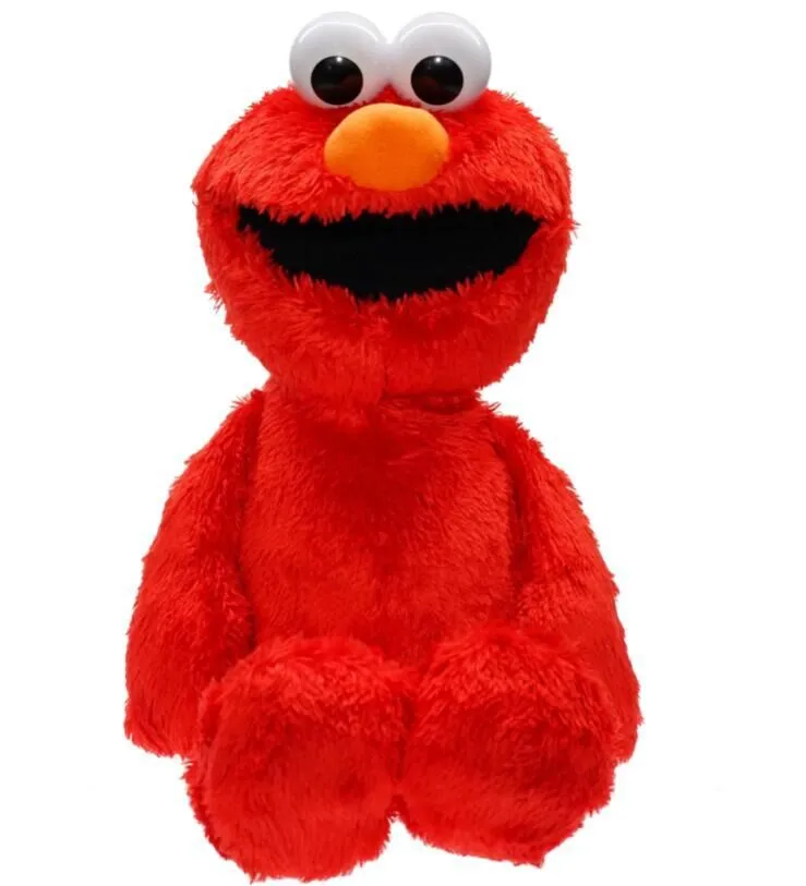 Adorable Sesame Street Elmo Plush Keychain Toy - Snuggly Buddy for Kids & Collectors!