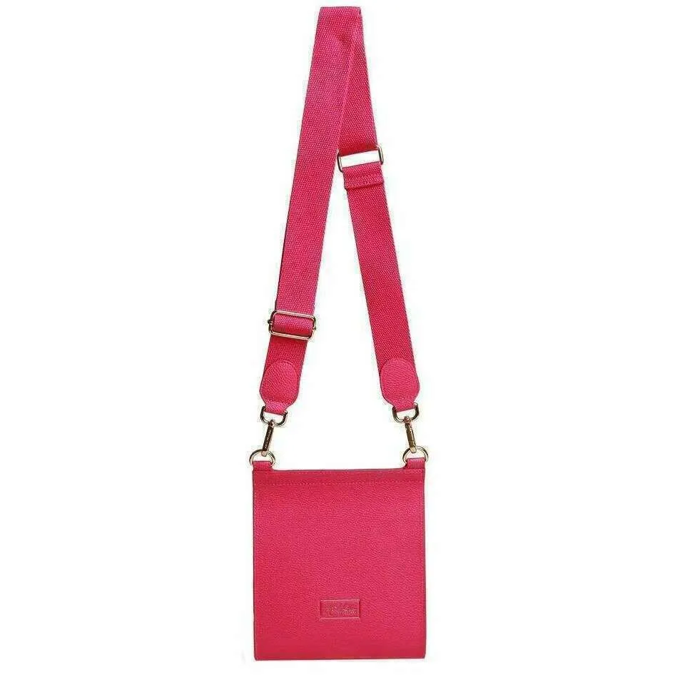 Alice Wheeler London Bloomsbury Crossbody Bag - Hot Pink