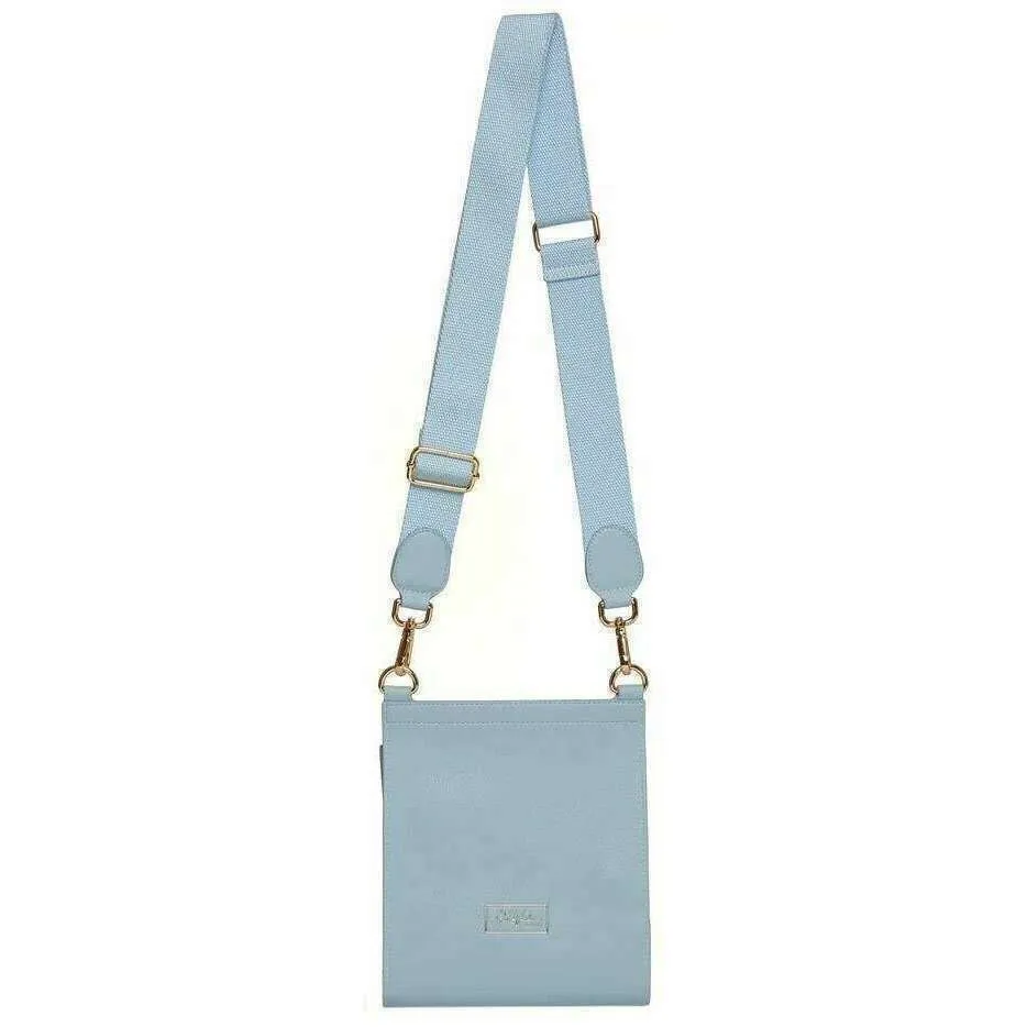 Alice Wheeler London Bloomsbury Crossbody Bag - Pastel Blue