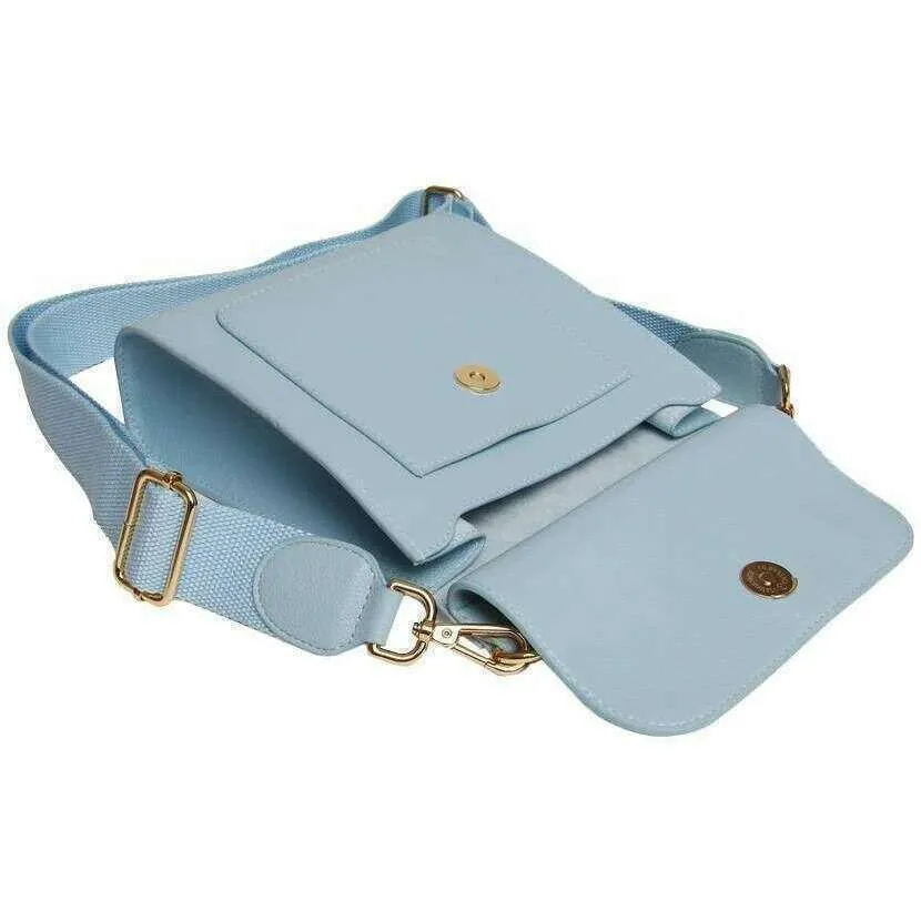 Alice Wheeler London Bloomsbury Crossbody Bag - Pastel Blue