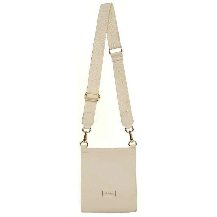 Alice Wheeler London Bloomsbury Crossbody Bag - Pastel Cream