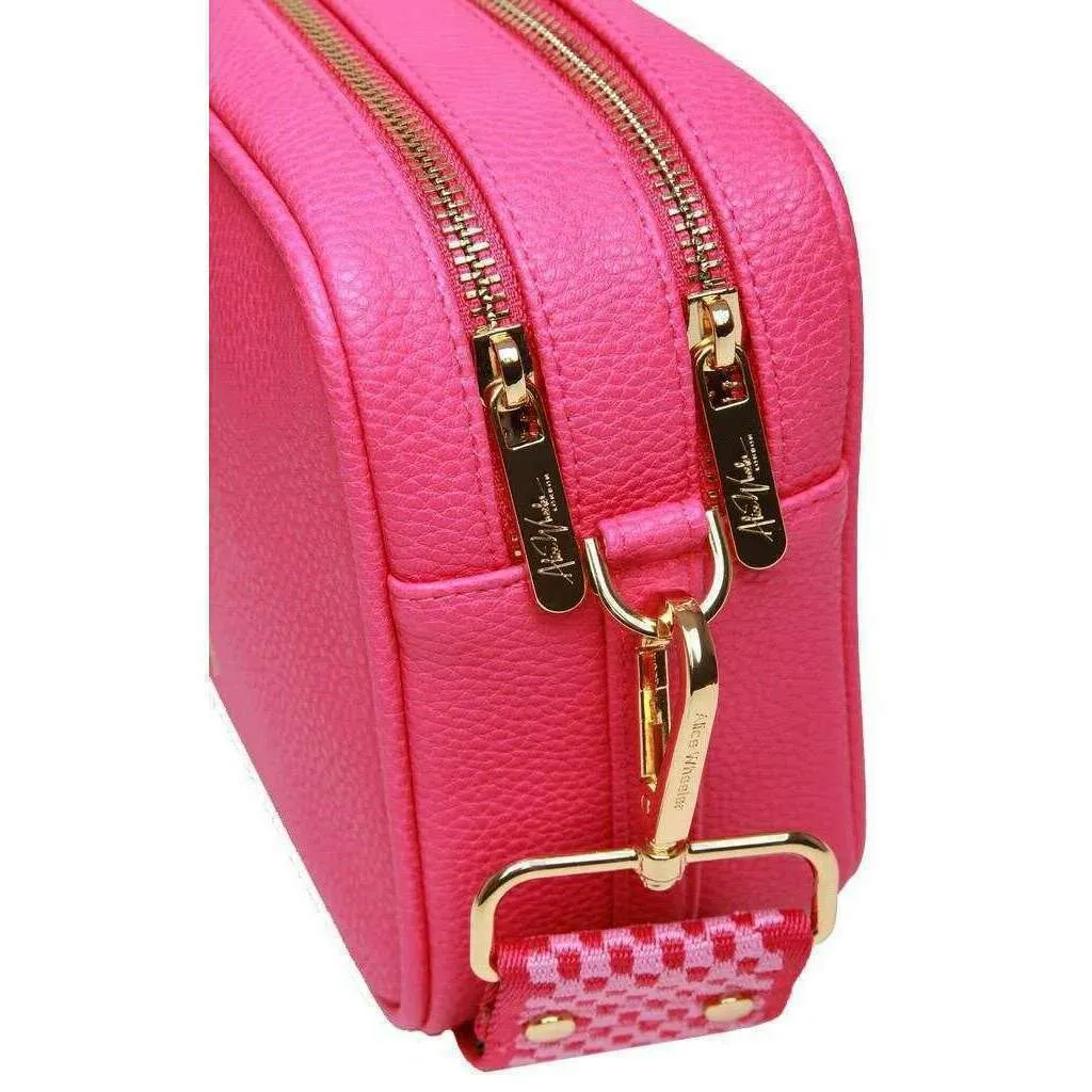 Alice Wheeler London Soho Camera Crossbody Bag - Hot Pink