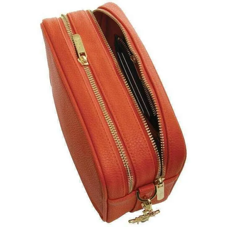 Alice Wheeler London Soho Camera Crossbody Bag - Orange