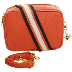 Alice Wheeler London Soho Camera Crossbody Bag - Orange