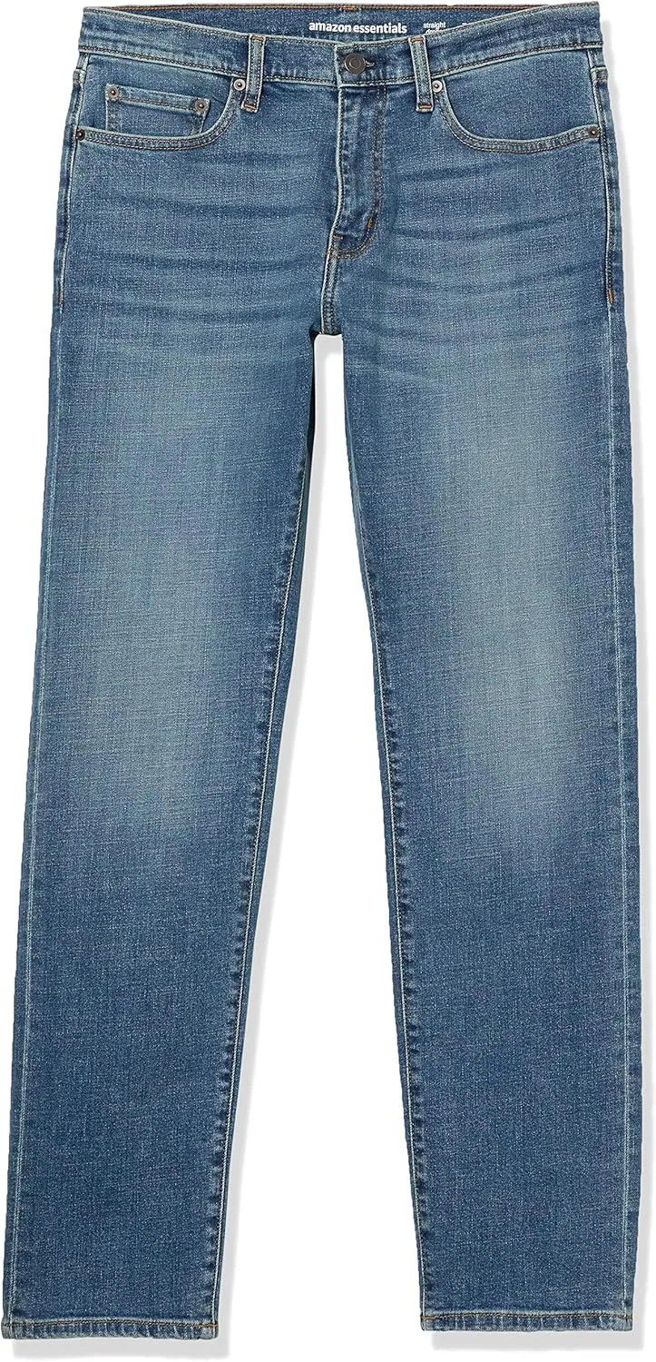 Amazon Essentials Men's Straight-Fit Stretch Jean