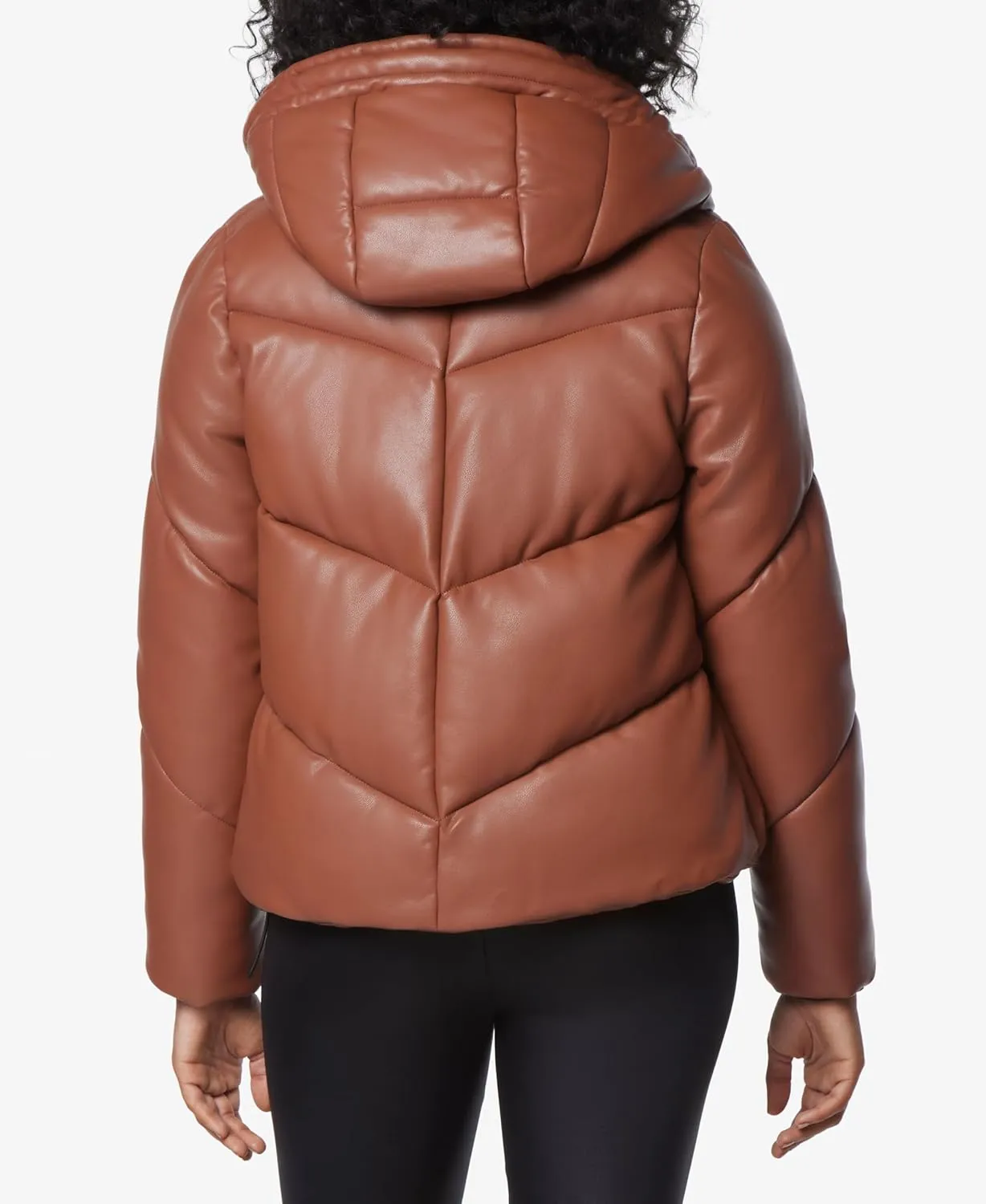 Andrew Marc Sport Women's Faux Fur Super Puffer Jacket