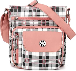 Angel Kiss Crossbody Bags Faux Vegan Leather Shoulder Bags for Women Small Handbag with Adjustable Strap