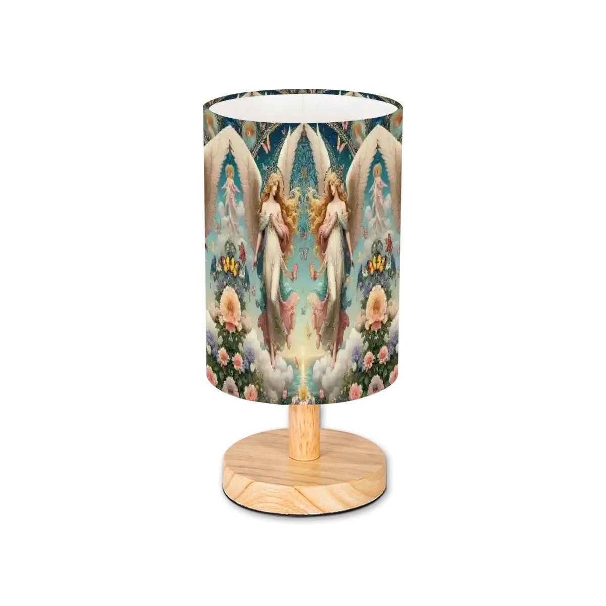 Angels 1 Cylindrical Table Lamp