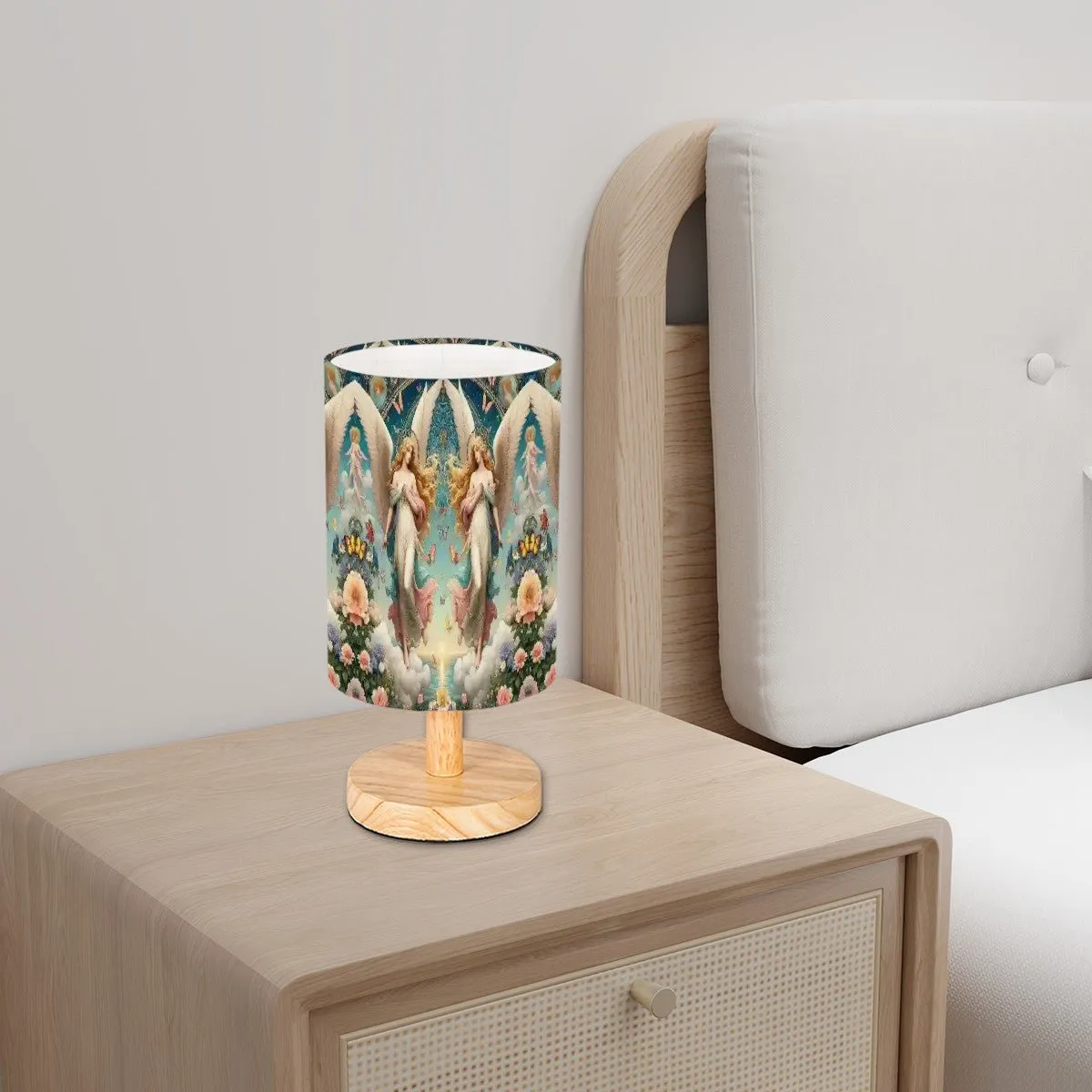 Angels 1 Cylindrical Table Lamp
