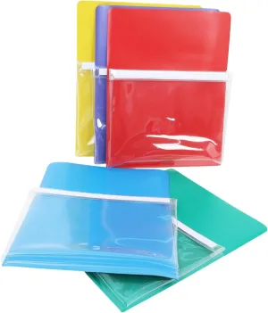 Angoily 5pcs Pvc Document Storage Bag Magnetic Holder for Whiteboard School Office Black