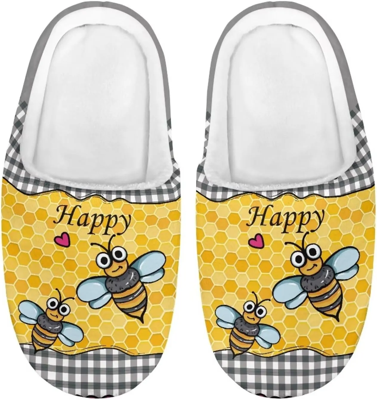 Animal Children's Slippers Boys Girls Cute House Shoes Soft Plush Warm Slippers Winter Non Slip Indoor Fuzzy Slippers Size 9-15