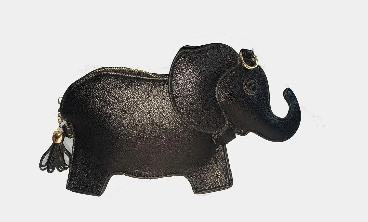 Animal Elephant Shape Crossbody Bag Purse Fashion Women Pu Leather Chic Shoulder Bag Clutch for Girls