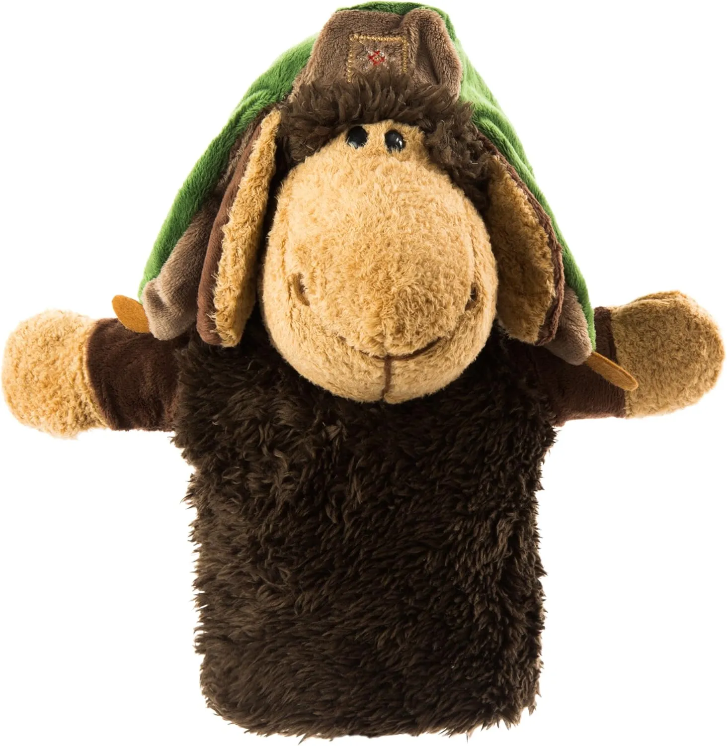 Animal Hand Puppets Set for Kids & Adults - 12.5" Premium Quality Soft Plush Toys with Movable Mouths - Perfect for Storytelling, Teaching, Preschool, Role-Play - Durable, Vibrant, Educational Puppets