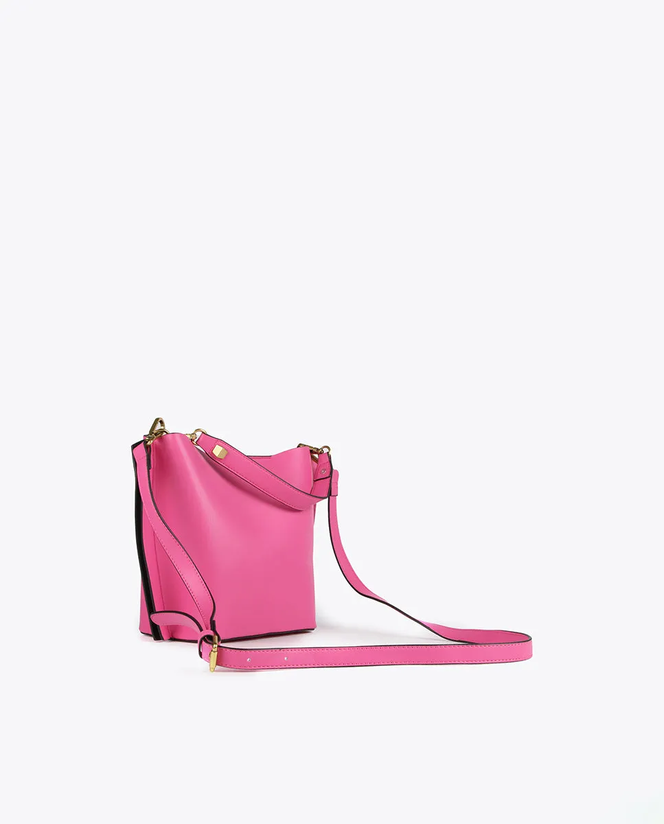 Animal logo crossbody bag