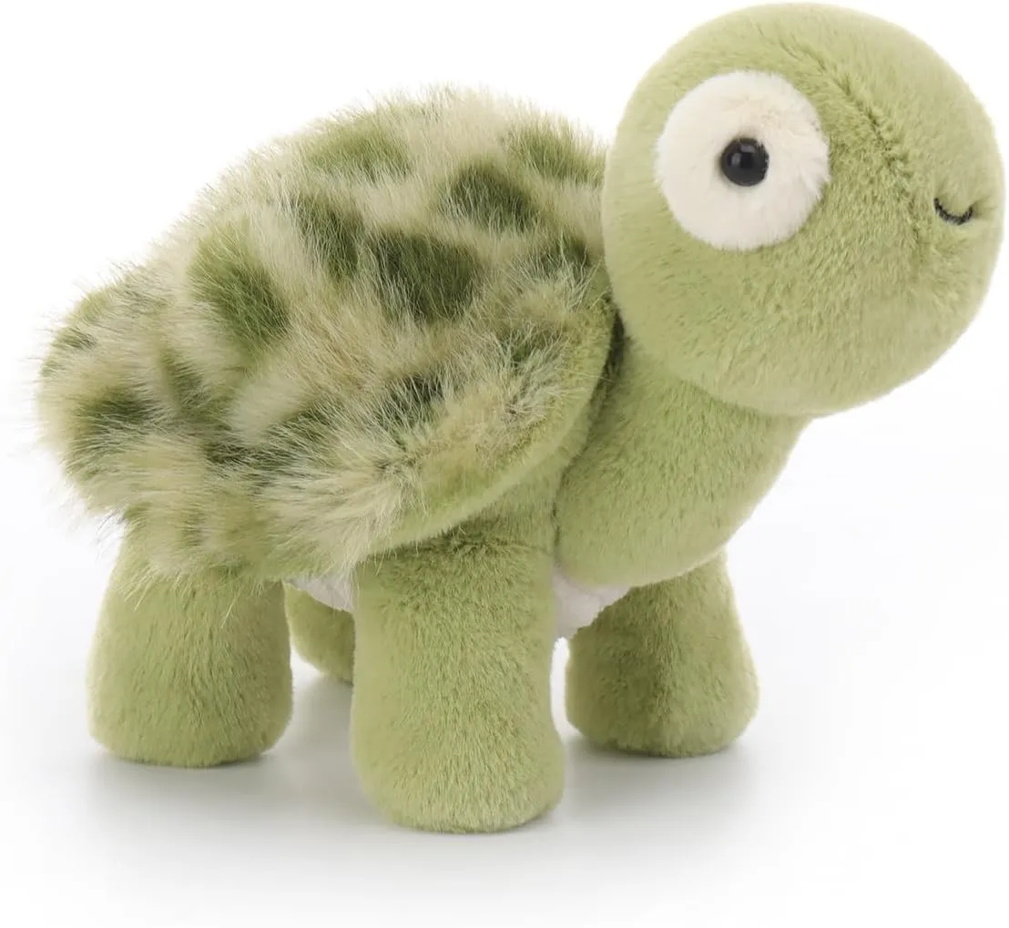 Apricot Lamb Charming Turtle Banban Stuffed Animals for Kids, Soft Cute Plush Toys for Baby Girl and Boy, 7 Inches