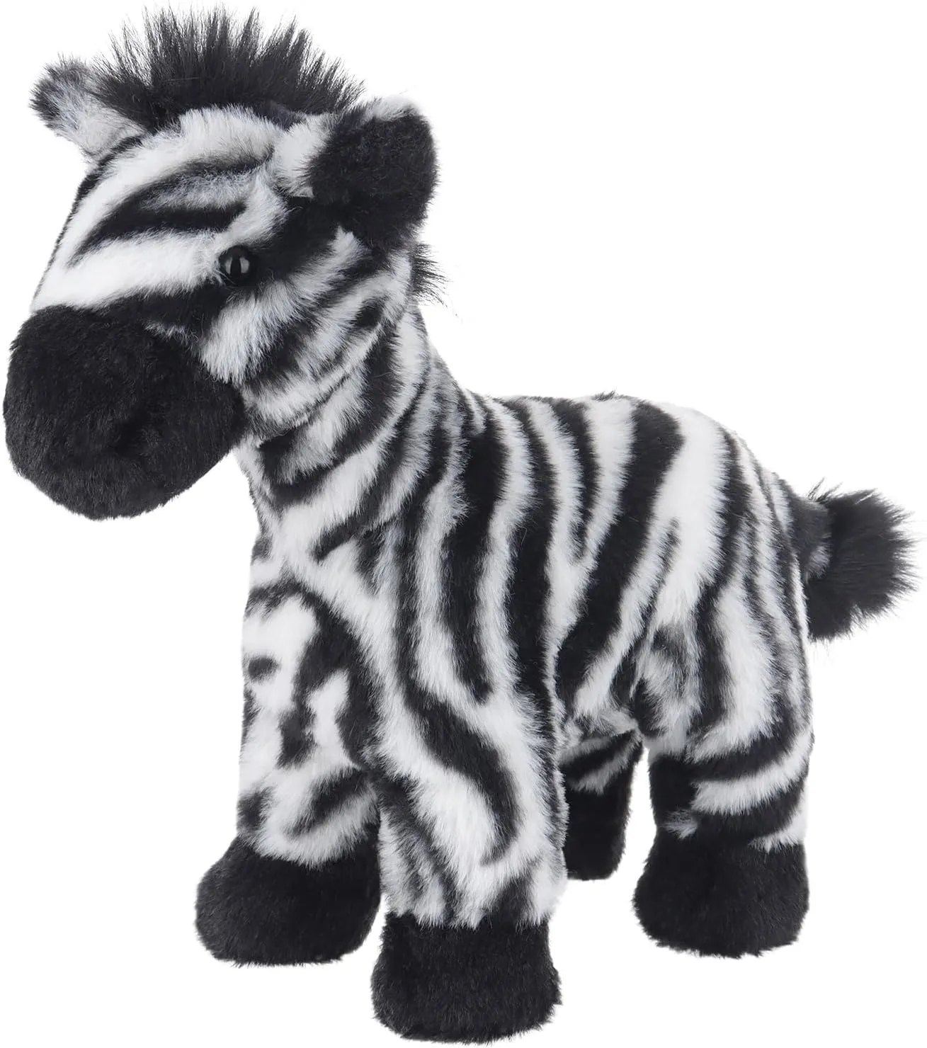Apricot Lamb Toys Plush Balck and White Wild Zebra Stuffed Animal Soft Cuddly Perfect for Kids 10.2 Inches