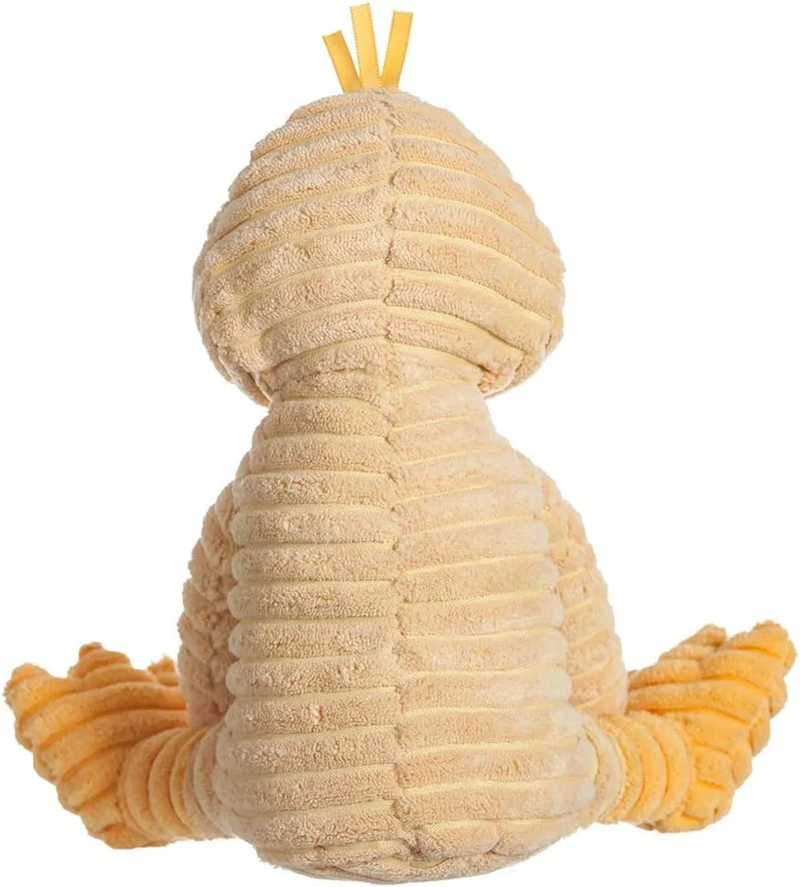 Apricot Lamb Toys Plush Corduroy Duck Stuffed Animal Soft Cuddly Perfect for Child (Corduroy Duck, 9 Inches)