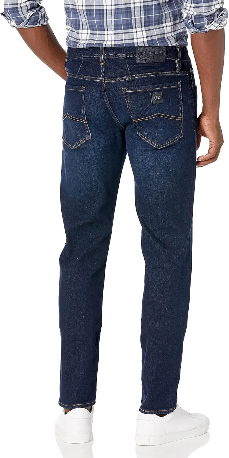 Armani Exchange Men's 5 Pocket Skinny Denim