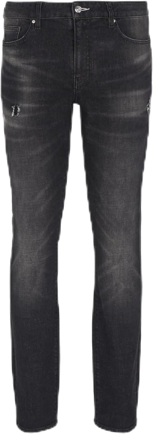 Armani Exchange Men's Skinny Fit Stretch Cotton Denim 5 Pocket Pant