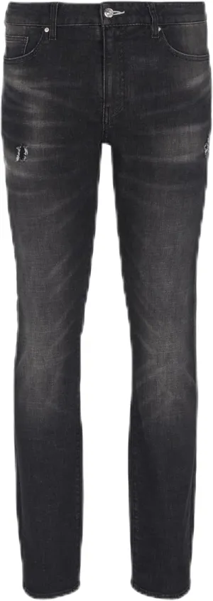 Armani Exchange Men's Skinny Fit Stretch Cotton Denim 5 Pocket Pant