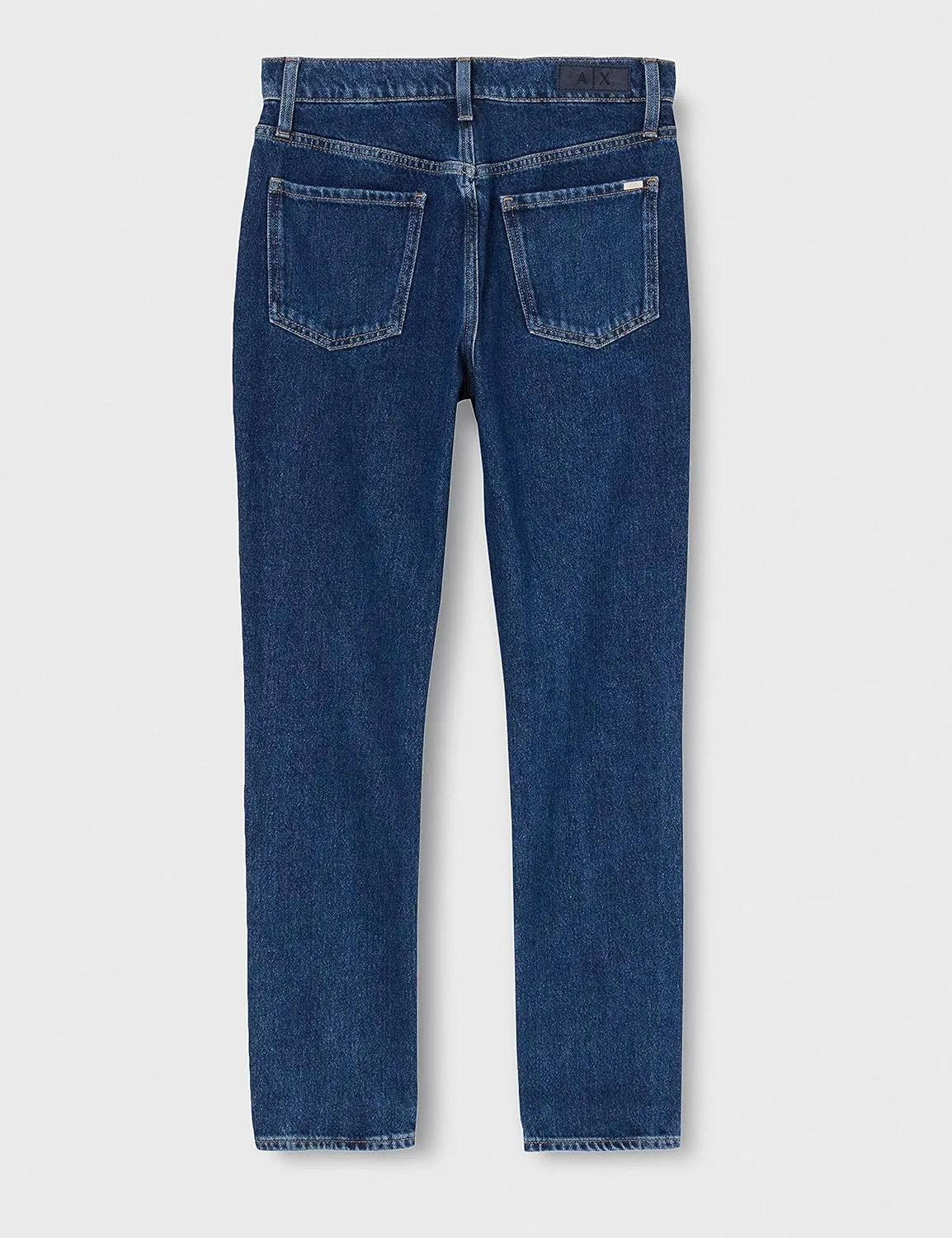 Armani Exchange Women's Classic Five Pocket Denim Blue Jeans