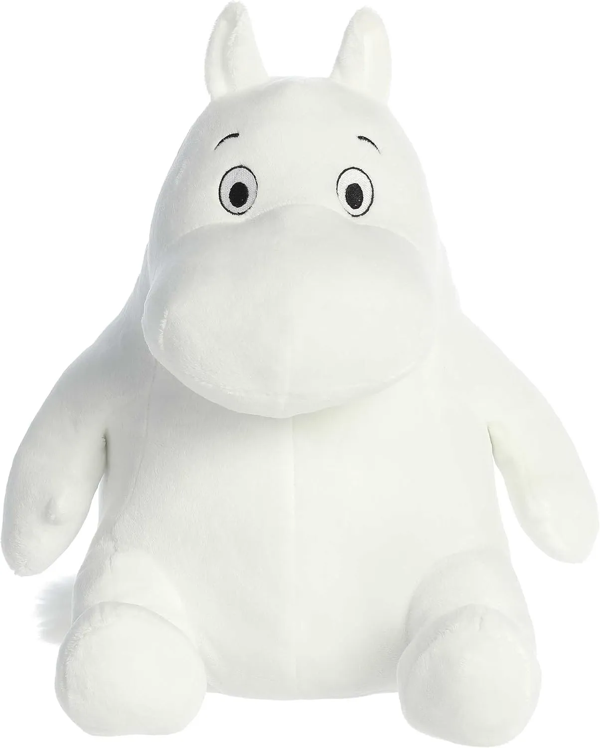 Aurora® Adorable Moomin® Stuffed Animal - Irresistible Companion - Endless Play - White 13 Inches