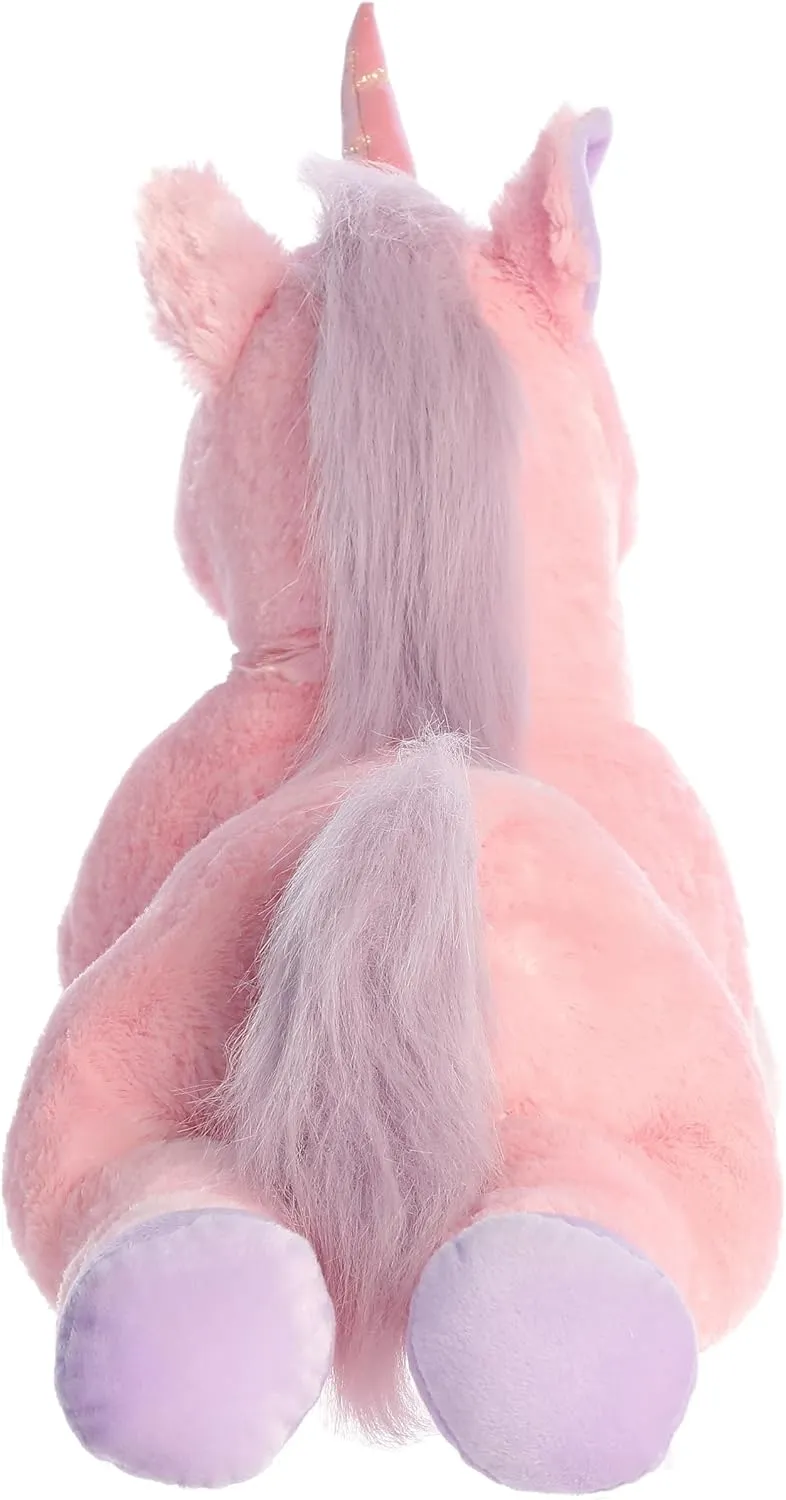 Aurora® Adorable Super Flopsie™ Celestia™ Stuffed Animal - Playful Ease - Timeless Companions - Pink 27 Inches