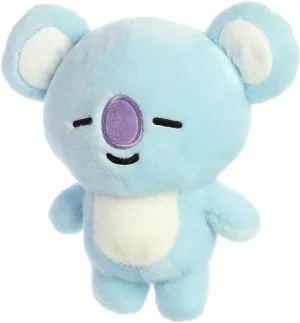 Aurora® Lovable BT21 KOYA Stuffed Animal - Collectible Fun - Delightful Cuteness - Blue 9 Inches