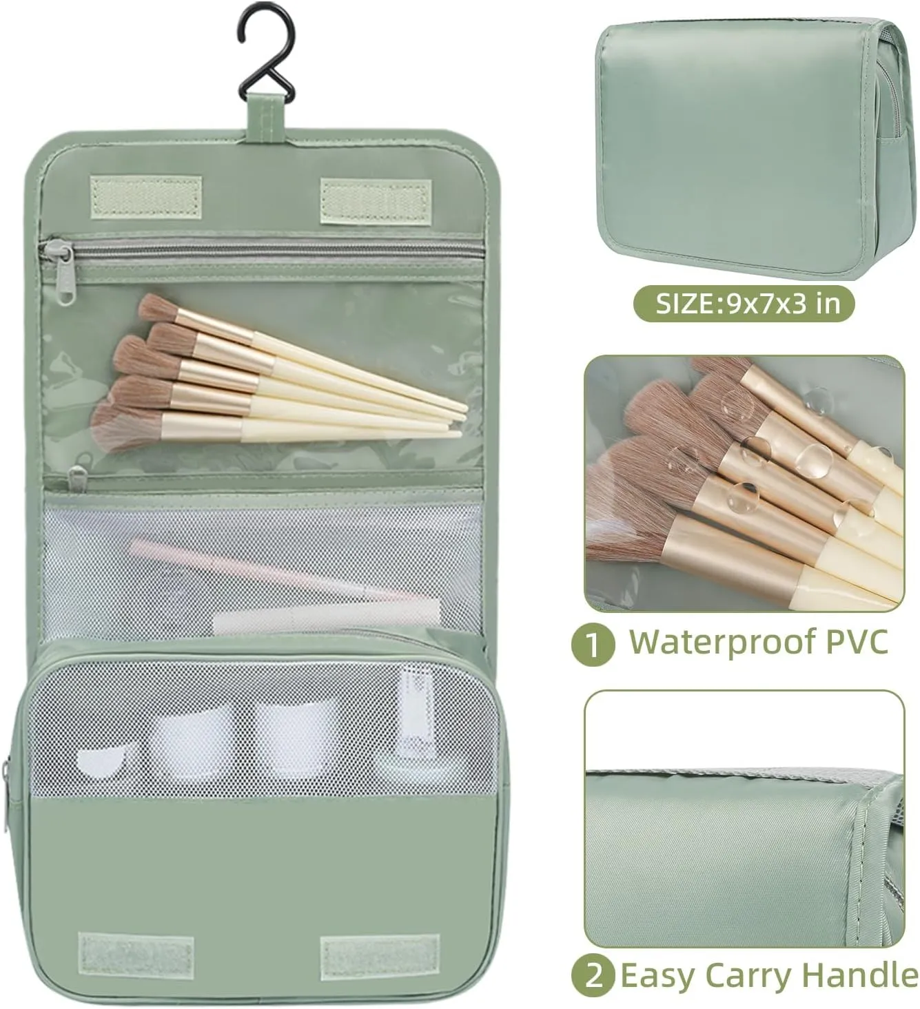 BAGAIL 6 Set/8 Set/10 Set Packing Cubes Various Sizes Packing Organizer for Travel Accessories Luggage Carry On Suitcase