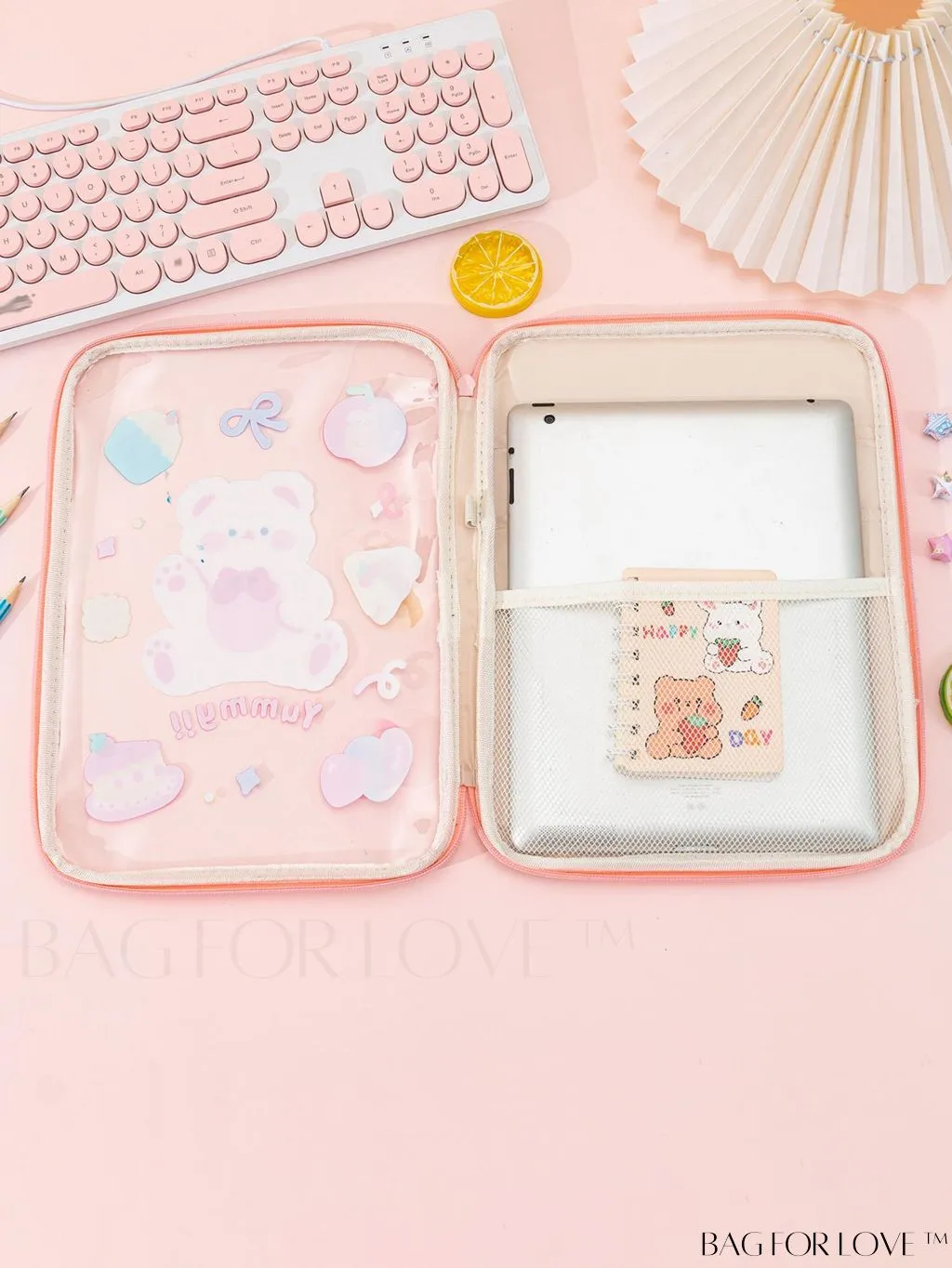 BagForLove - Student Handheld Bag: Transparent & Visible with New Cartoon Design