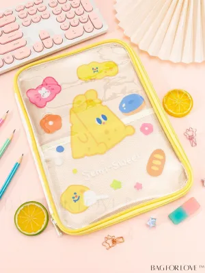 BagForLove - Student Handheld Bag: Transparent & Visible with New Cartoon Design