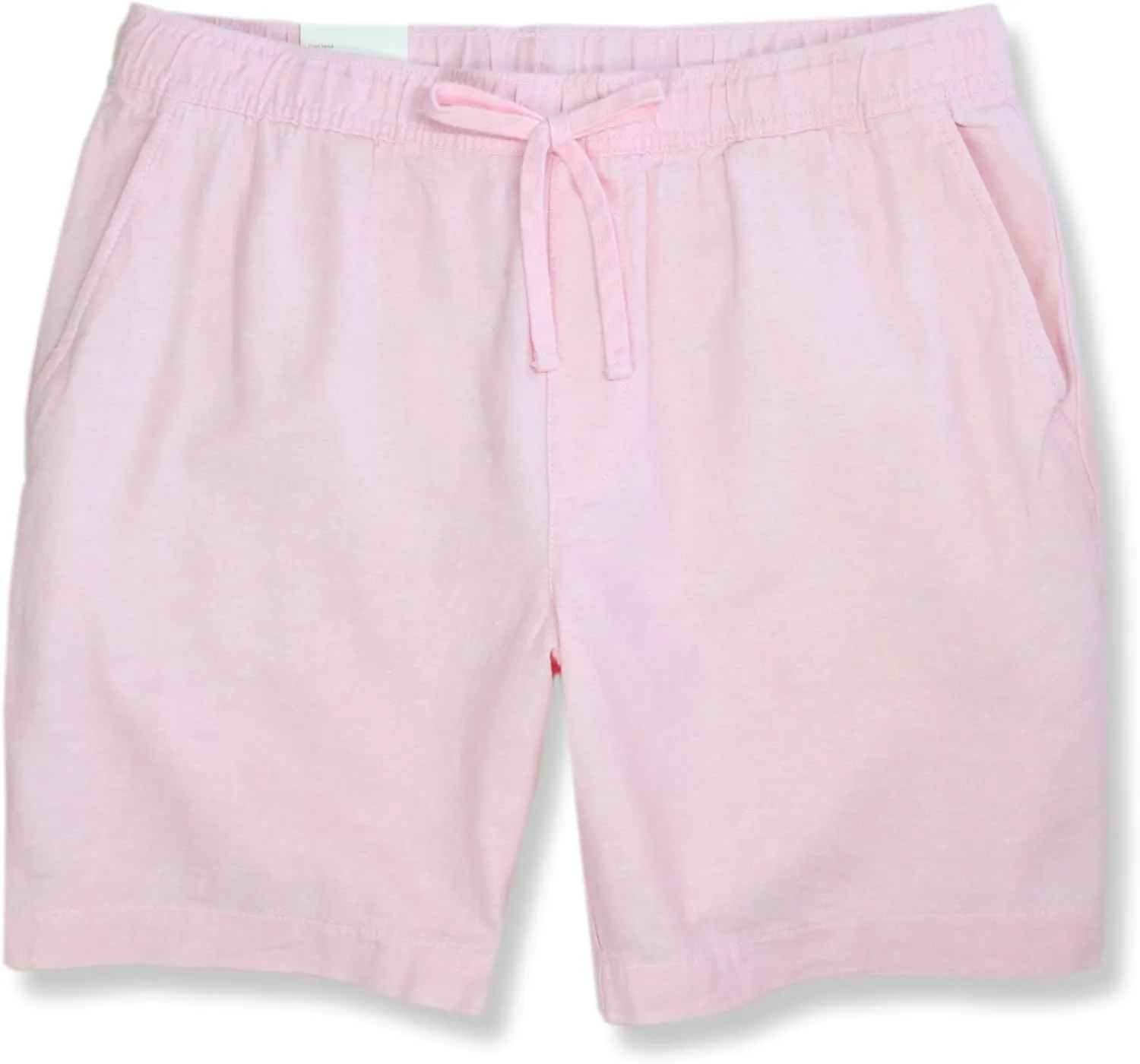 Banana Republic Mens 690893 7" Linen Blend Drawstring Deck Shorts,